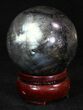 Flashy Labradorite Sphere - Great Color Play #32064-1